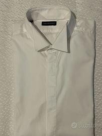 Camicia bianca sposo Carlo Pignatelli taglia M, 39
