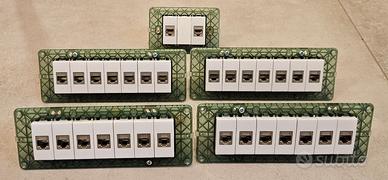 Prese rete RJ45 Cat. 6A 10G schermate Vimar Plana