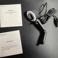 Webcam Angetube 967 con anello di luce