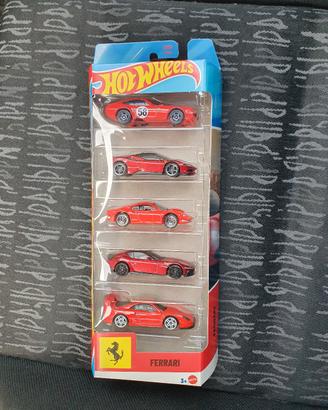 hot wheels Ferrari 5 pack Dino 206 gt