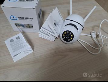 telecamera videocamera wifi  da interno 