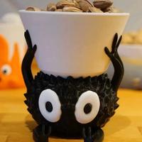 Contenitore porta oggetti vaso susuwatari nerino