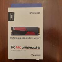 Samsung SSD 990 Pro 4TB Heatsink