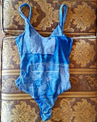 Costume intero donna Calzedonia Denim Patchwork