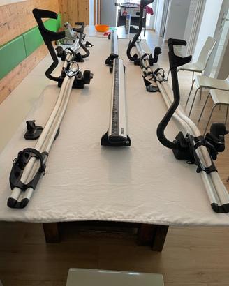 Kit barre portatutto + 4 porta buci