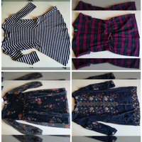 LOTTO 12pz ABBIGLIAMENTO FEMMINA 7-8anni