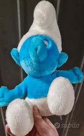 peluche puffi smurf originale anni 80