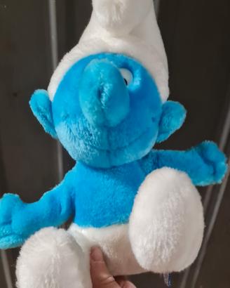 peluche puffi smurf originale anni 80