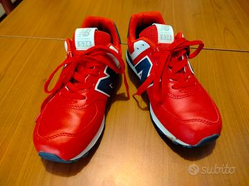 New Balance 574 rosse n.36 bambino Nuove 
