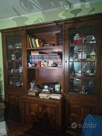 Grande Credenza Libreria Vetrina Classica