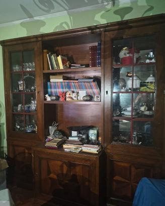 Grande Credenza Libreria Vetrina Classica