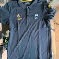 Polo originale Juventus Champions nera