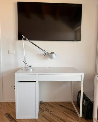 Scrivania bianca 105x50 cm