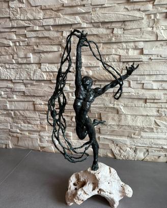 STATUA IN BRONZO
