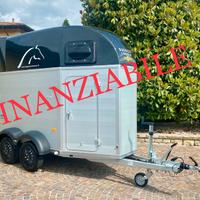 Trailer van per cavalli humbaur single alu