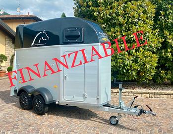 Trailer van per cavalli humbaur single alu