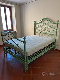 Letto in ferro neoclassico luigi sedicesimo