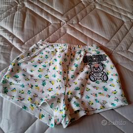 pantaloncini corti fantasia ragazza moschino tg40