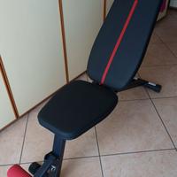 Panca palestra pieghevole da -11°/92° 10 posizioni