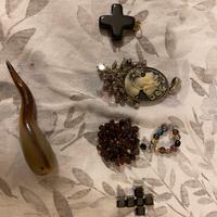 Lotto ciondoli bigiotteria vintage