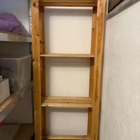 Scaffali / scaffalature in legno 159 x 63,5 (due)