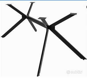 Gambe del tavolo in acciaio