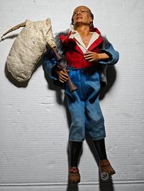 Zampognaro Pastore Presepe Napoletano '700 27cm 
