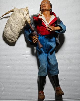 Zampognaro Pastore Presepe Napoletano '700 27cm 