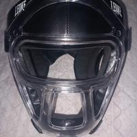 Casco da boxe Leone con protezione frontale