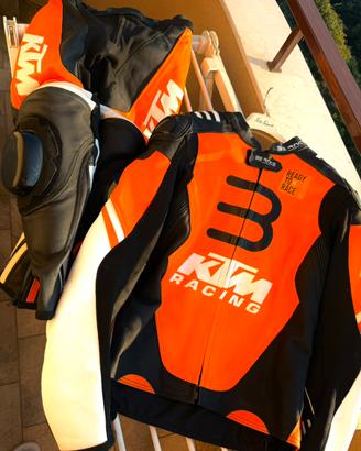 Tuta pelle ktm