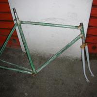 Telaio bici acciaio tipo vecchio ok fixed fissa