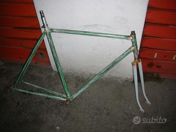 Telaio bici acciaio tipo vecchio ok fixed fissa