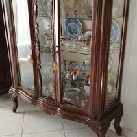 Vetrina Antica Stile Luigi Filippo/Umbertino