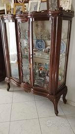 Vetrina Antica Stile Luigi Filippo/Umbertino