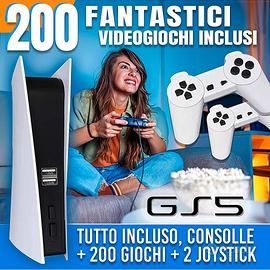 console di gioco gs5 nuove siggilate 200 games....