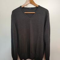 Maglione uomo Pal Zileri grigio scuro taglia 54