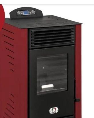 stufa a pellet 10kw usata tre mesia
