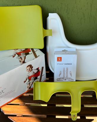Stokke Tripp Trap baby set + tray + harness