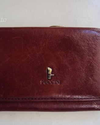 Borsellino donna in pelle di puccini originale