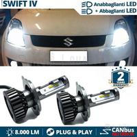 KIT LED H4 per SUZUKI SWIFT 4 Luci Bianche CANbus