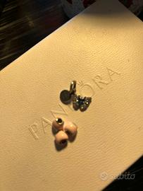 Pandora ciondolo farfalla con messaggio