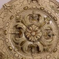 Rosone in gesso artigianale decorato  stile barocc