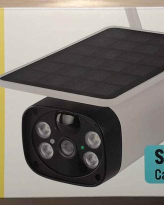 Telecamera wifi OMAJIN, pannello solare senza fili