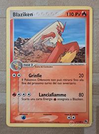 Carta Pokemon rara - Blaziken