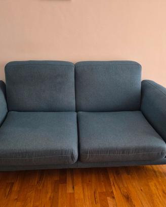 Divano 2 posti Pensarecasa mod. ESTATE Blu ottanio