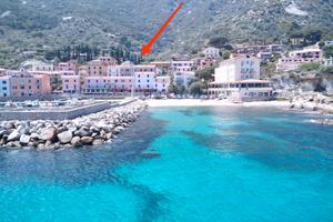 Isola del Giglio, casa vicino al mare+ p.auto