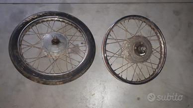 Cerchi per Moto Morini 125 corsaro anni 70