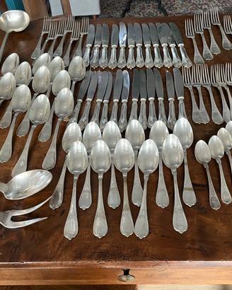 Servizio posate argento 1000