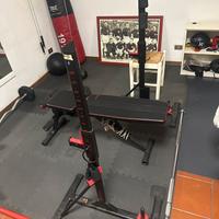 Rack panca palestra