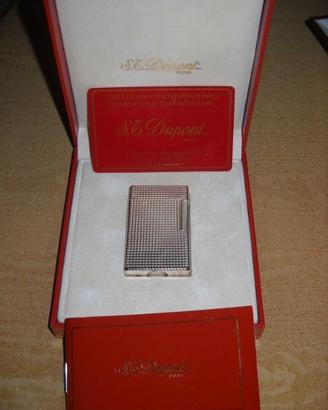 ACCENDINO S.T.DUPONT L1 GMPUNTA DIAMANTE PLACCATO